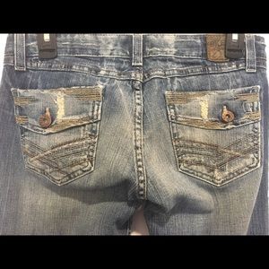 BKE bootcut blue jeans